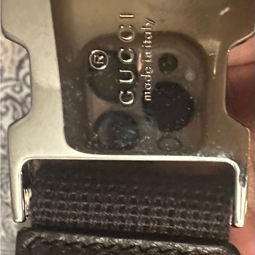 Gucci Brown Monogram Belt Bag - Picture 6 of 12